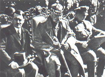 Hitler,von Hindenburg,Goering